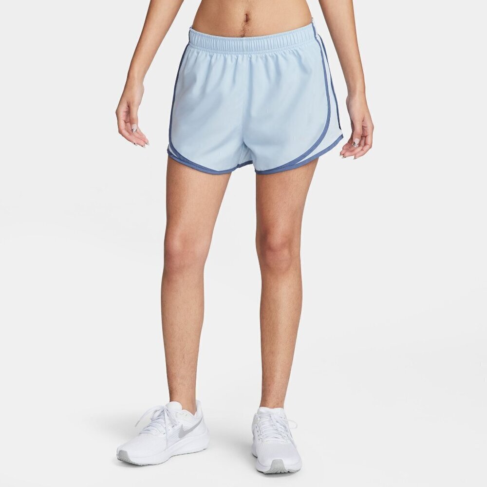 NWT Nike Tempo Fashion Brief Lined Blue Running Shorts